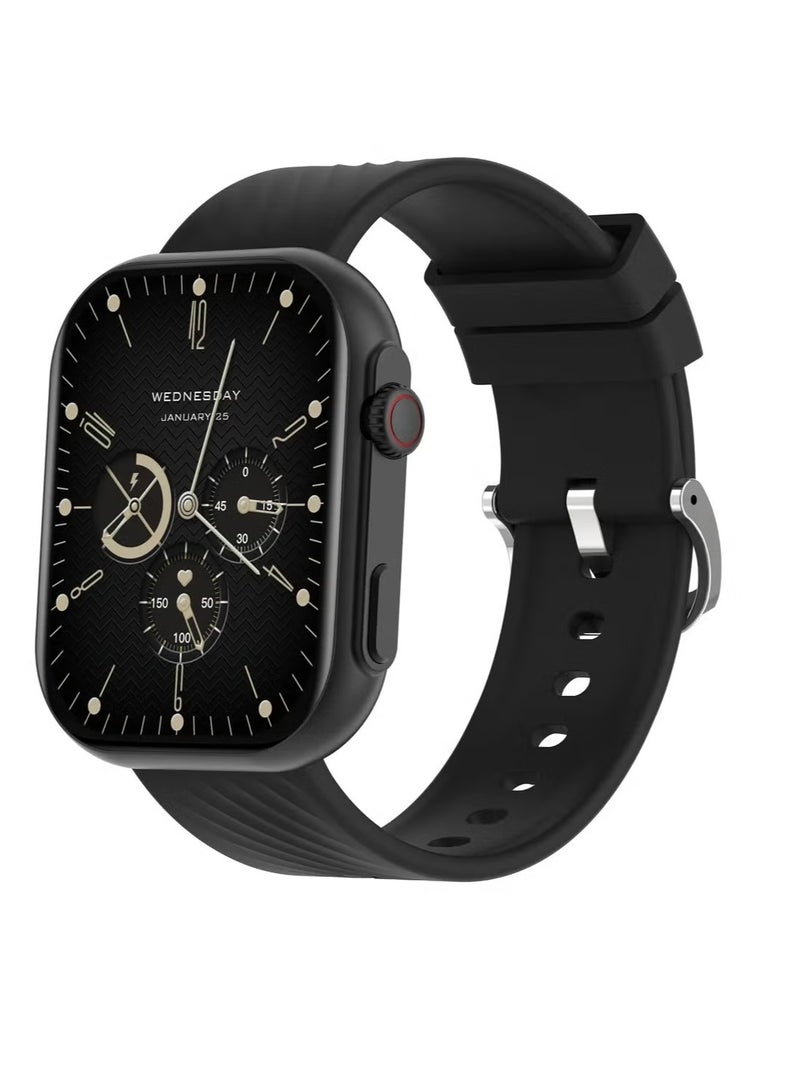 PEJE PEJE Smart Watch for Men (Bluetooth Call), 2.13" Smartwatch,IP68 Fitness Watch, 150+ Customizable dials,123+ Sport Modes, with Calorie/Step/Distance Counter, Fitness Watch for Android iOS.(BLACK) - Image 1