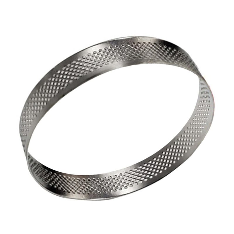 Stainless Steel Non Stick Round Tart Cake Cutter Mold For Easy Demoulding - Image 2