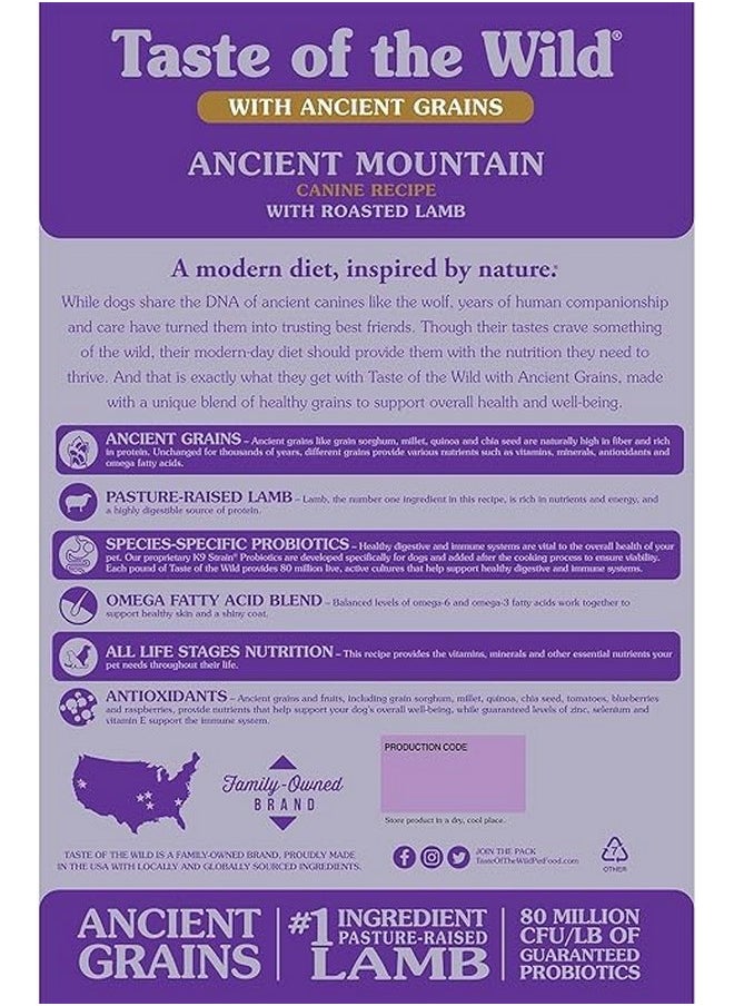 طعام الكلاب الجاف Taste of The Wild Ancient Mountain - pzsku/Z8DD1929FF2A8602973B1Z/45/_/1737032038/d9482add-1cae-4463-b7d0-f629bb098b35