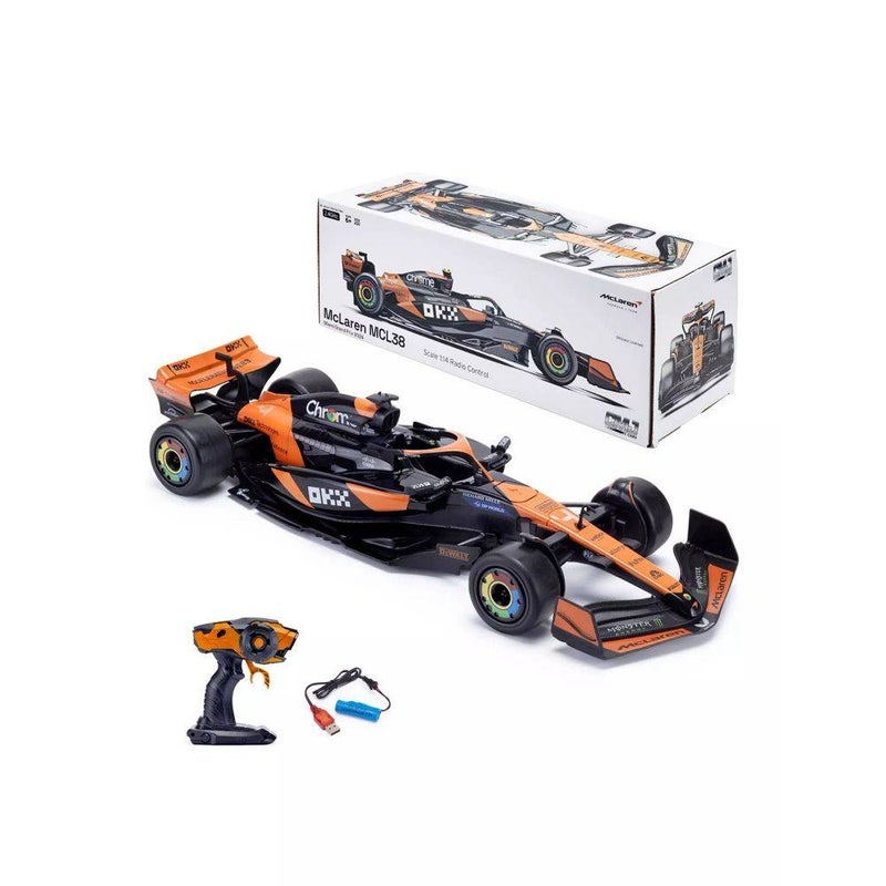 McLaren MCL38 Formula 1 RC Car (1:14, Orange/Black) - Image 2