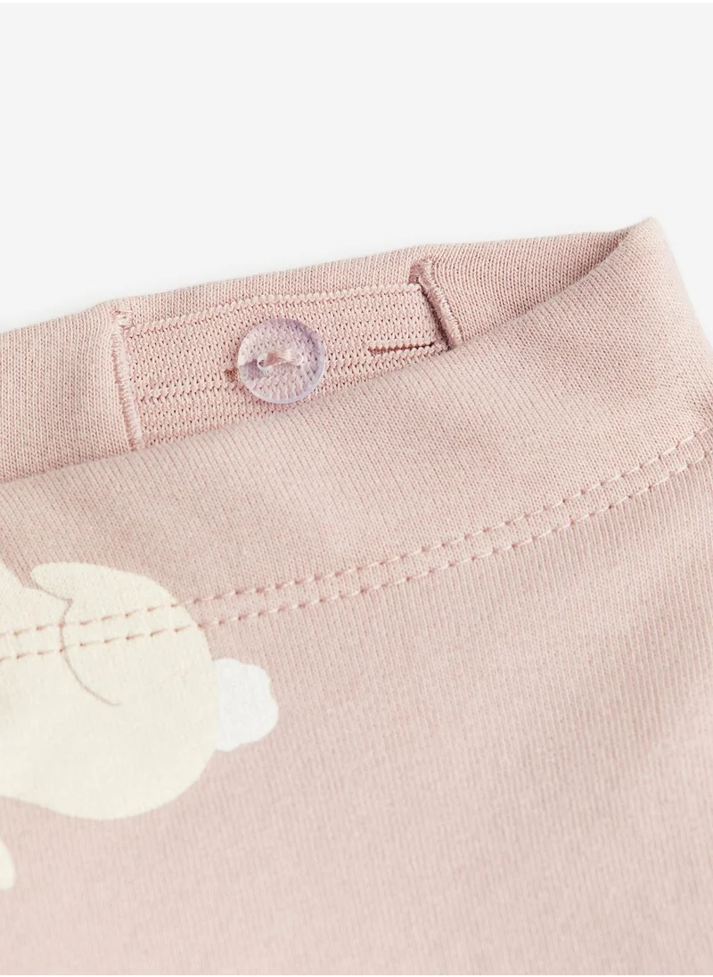 اتش اند ام Kids Brushed-Inside Leggings