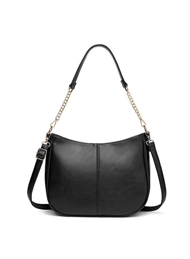 Time100 Women's Simple Fashion Shoulder Chain Bag European And American Trendy Handbag Crossbody Bag New Year Festival Gift For Girlfriend - Image 1
