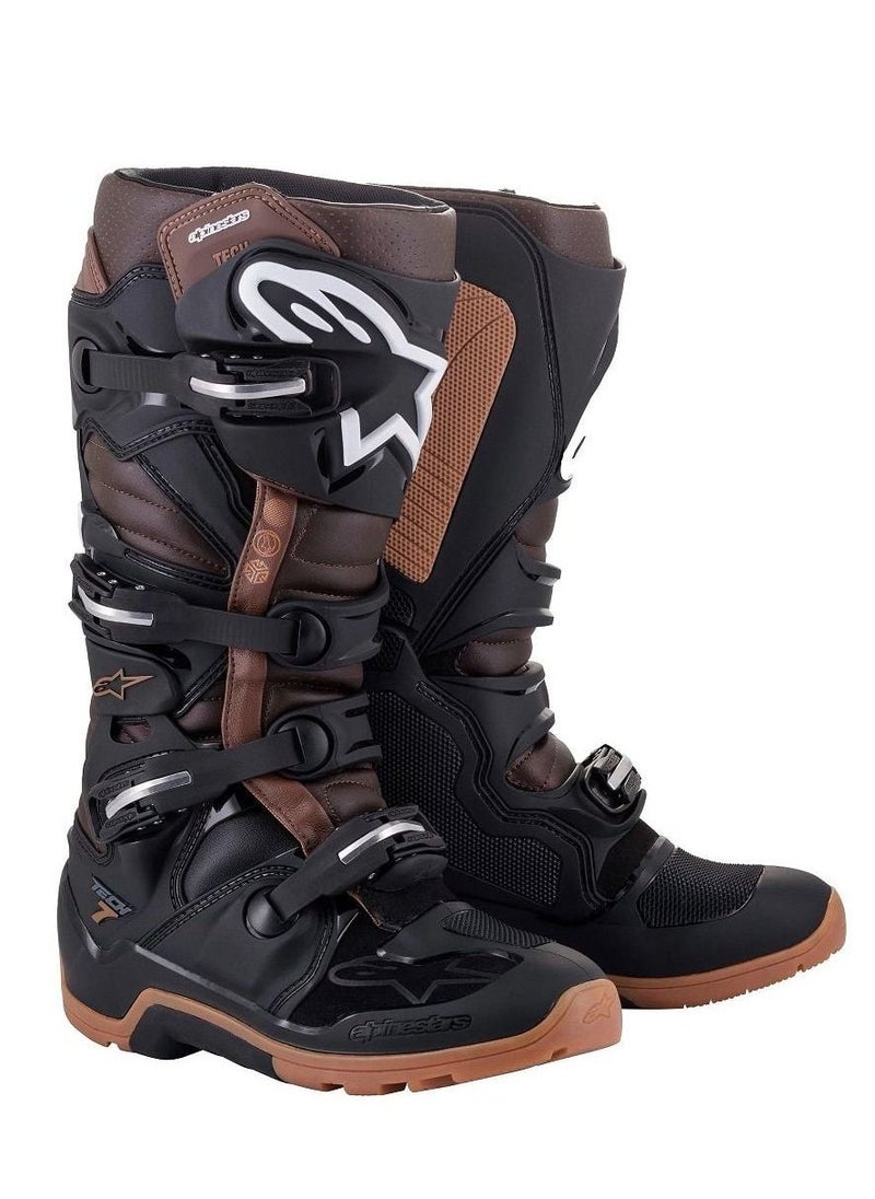 Alpinestars - Alpinestars Tech 7 Enduro Boots Black Brown - Image 1