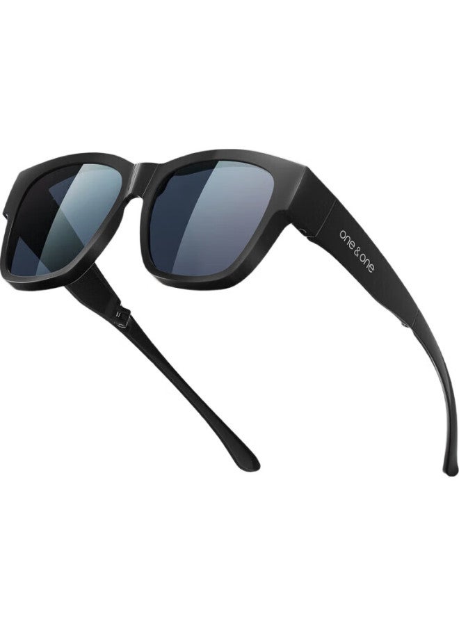 One&One Folding Polarized Sunglasses For Near-Sightedness With Uv Protection For Women And Men Driving Fashion Sunglasses - Image 1