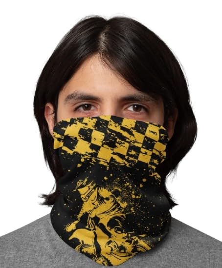 WANDERLOOMS Off-Road Unisex Bandana Mask for Men to Cover Face & Head | Printed Bandana for Men Hair | Multifunctional for Bike Daily Commute, Unisex Free Size - Image 1
