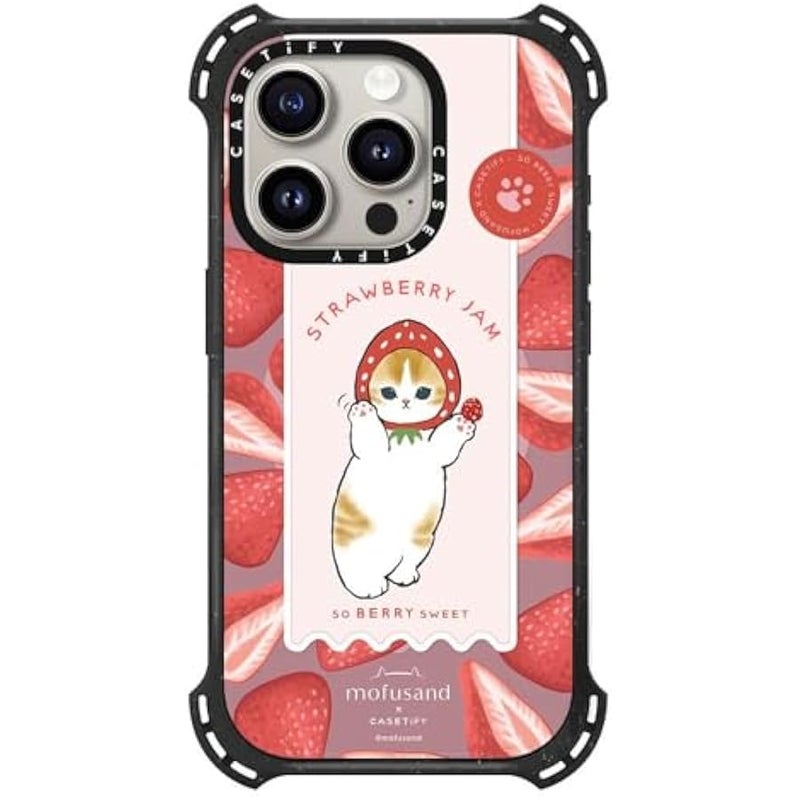 Casetify Bounce iPhone 15 Pro Case 【6X Military Grade Drop Tested / 21.3ft Drop Protection/Compatible with Magsafe】 - Let's Jam Together - Triple Black - Image 1