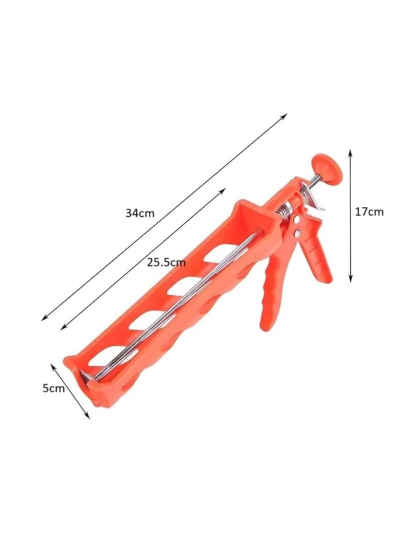 Caulking Gun Lightweight Dripless Labor Saving for Caulk Adhesives Sealants Durable Portable Tool  - Image 3