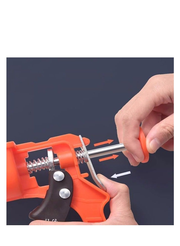 Caulking Gun Lightweight Dripless Labor Saving for Caulk Adhesives Sealants Durable Portable Tool  - Image 5