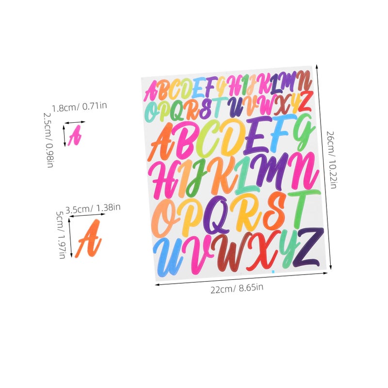 Self Adhesive Vinyl Letter Stickers For Mailboxes Addresses Names And Crafts - Image 3