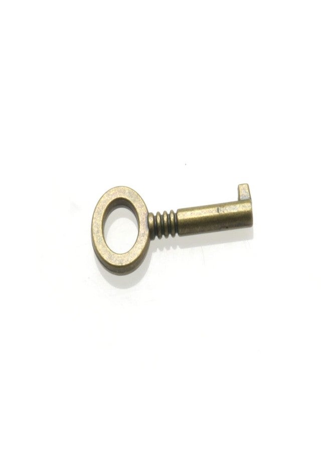 DGBRSM 6pcs Retro Mini Lock Replacement Key, Suitable for Universal Keys Such As Mini Bear Locks, Heart Locks, Etc. - Image 3