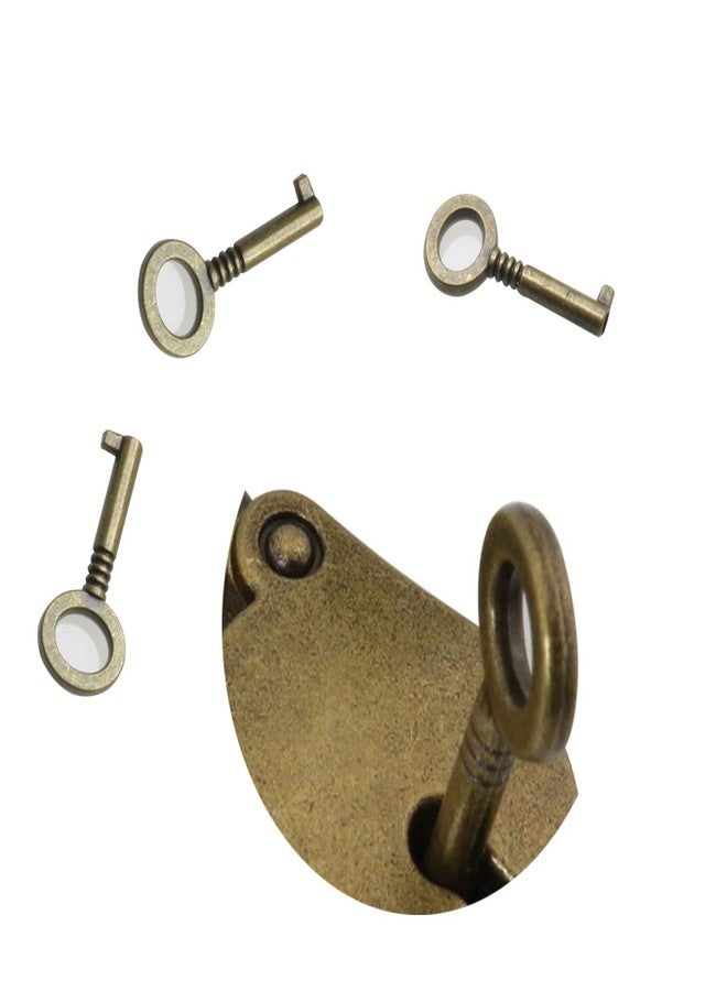 DGBRSM 6pcs Retro Mini Lock Replacement Key, Suitable for Universal Keys Such As Mini Bear Locks, Heart Locks, Etc. - Image 5