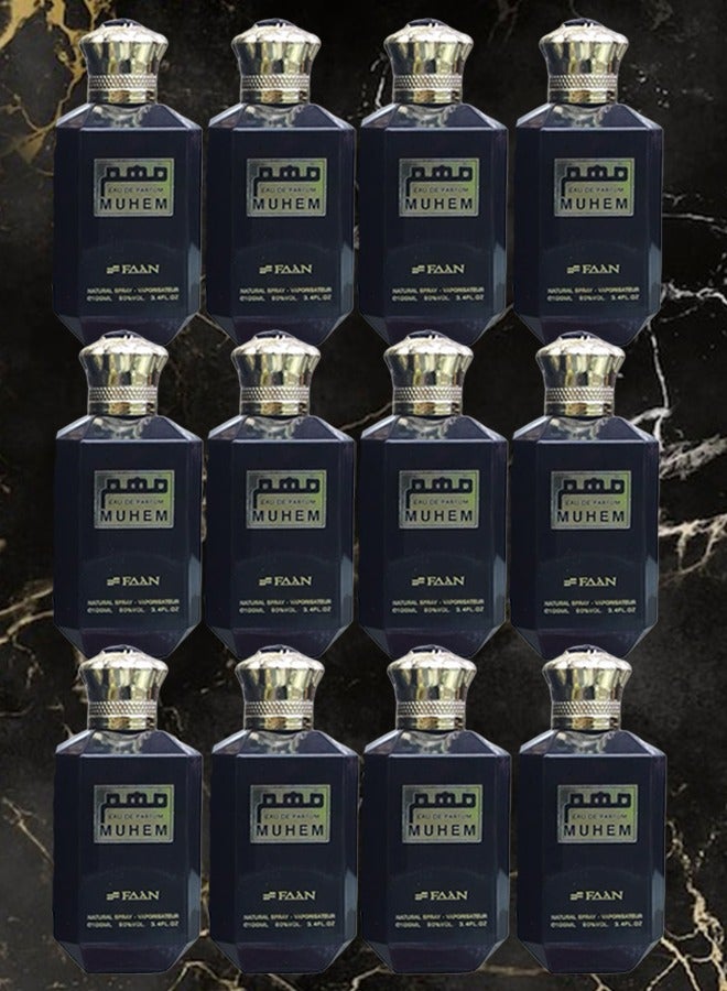 فاان 12 قطع عطر موهم 100 مل - Image 1