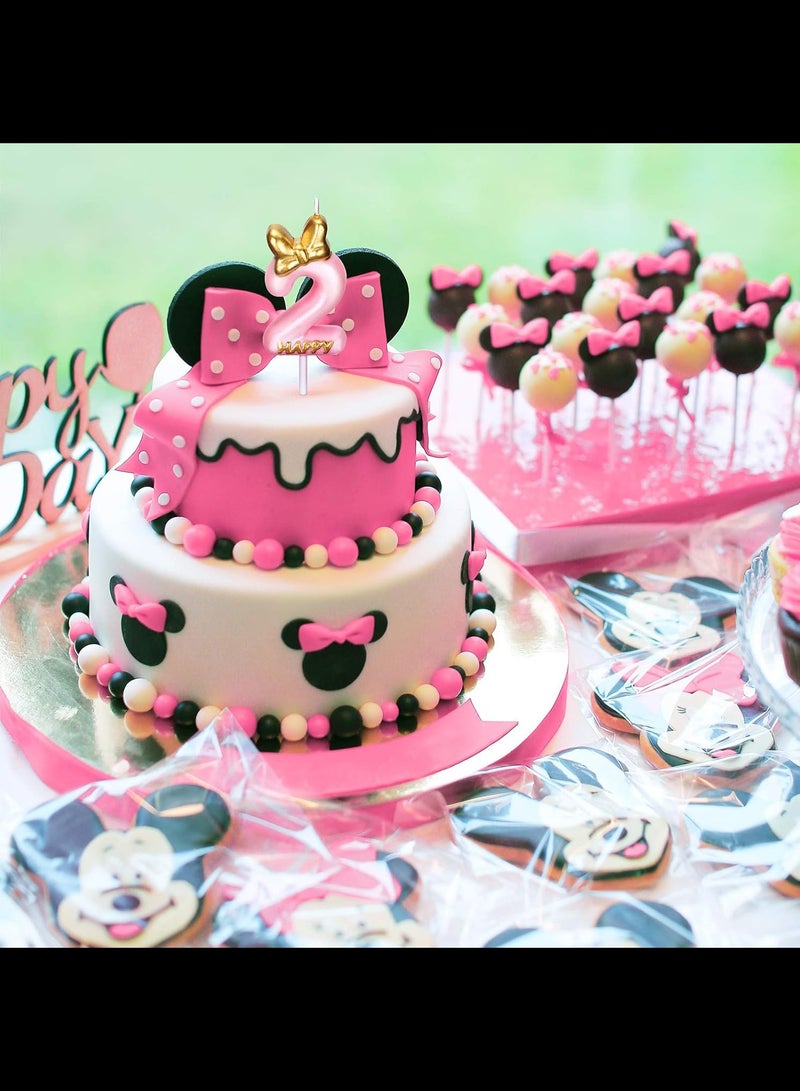 شمعة عيد ميلاد، فتاة كعكة عيد ميلاد سعيد ممتاز (رقم 2) - Image 3