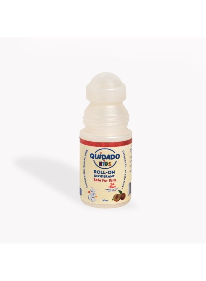كويدادو كيدز مزيل عرق  للأطفال -رول اون-طبيعي بدون الومنيوم  -برائحة الخوخ - Image 3