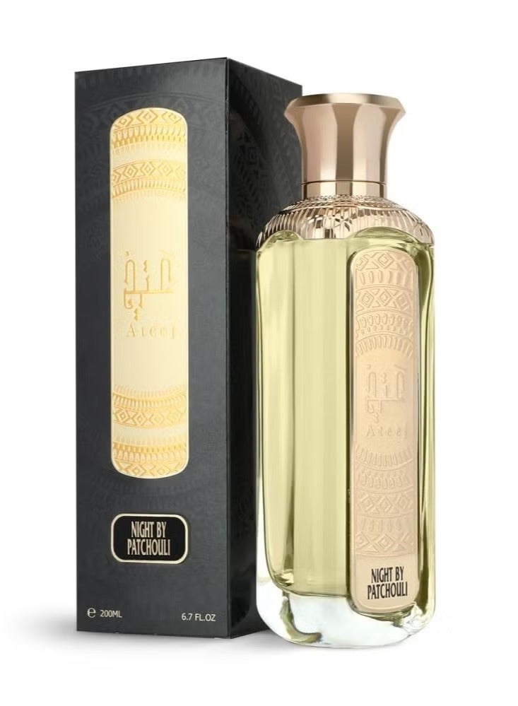 Ateej Night by Patchouli Eau de Parfum by Atij - 200ml