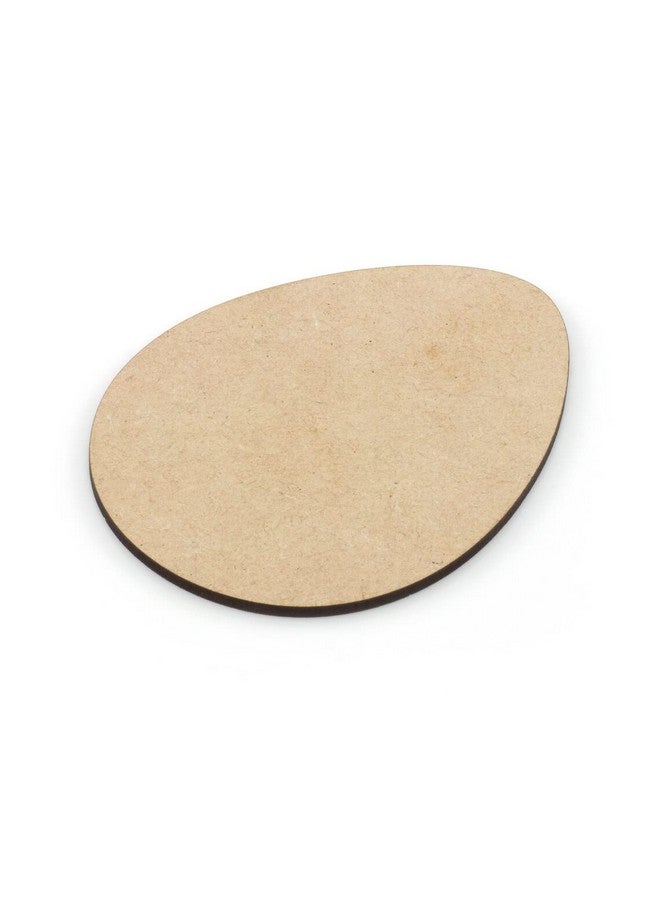 Cliths Set of 32 Blank Wooden MDF Coaster for Craft Painting (4 Pcs in Each Shape), DIY MDF Boards, MDF Cutouts for Art and Craft (4x4 Inch) - Image 4