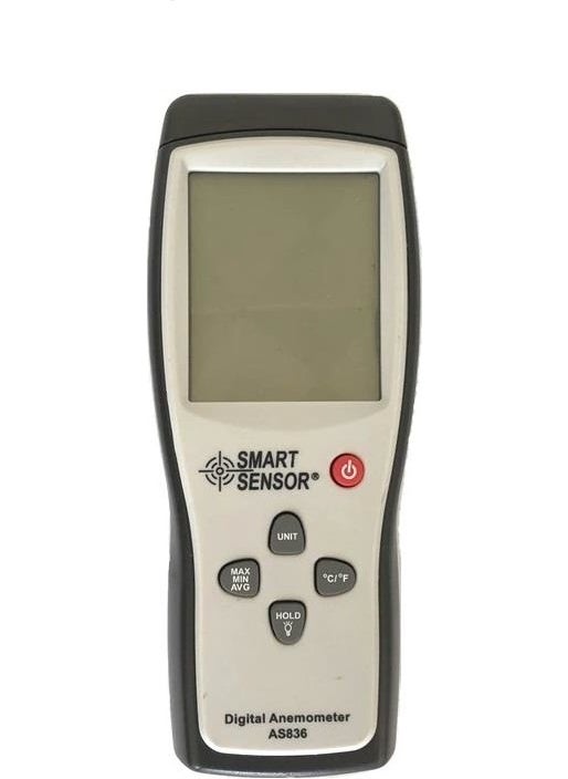 SMART SENSOR As 836 Wind Speed ​​and Temperature Meter Anemometer  - Image 2