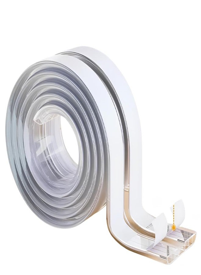 DANSR Clear Baby Proofing Edge Guard - 2M Transparent Furniture Edge Protector, Soft Shock Absorbent Safety Strip for Sharp Edges, Table Corner Guard for Kids, Toddlers & Baby Safety Products - Image 1