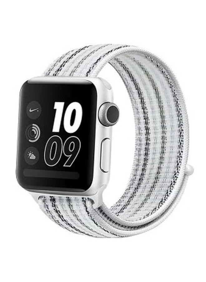 Generic - Nylon Sport Band for Apple Watch 41mm 40mm 38mm , Soft Replacement Strap for iWatch Series 7/ 6/ SE/ 5/4/3/2/1 - Image 1