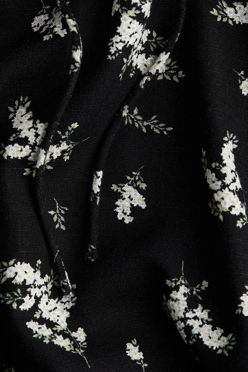 اتش اند ام Tie-detail maxi dress