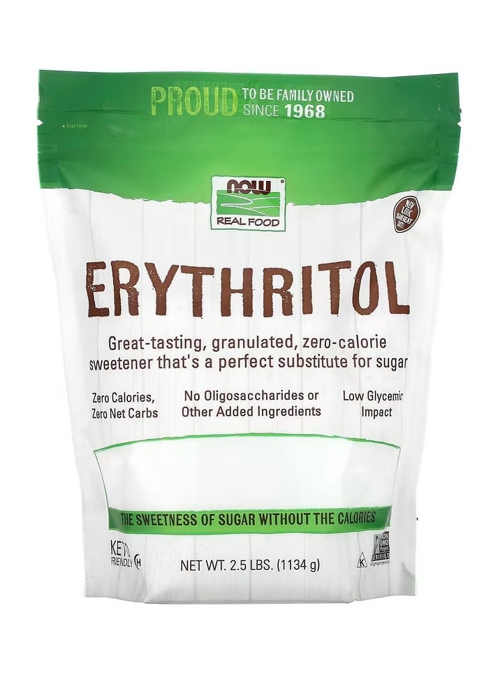 now Real Food Erythritol 2.5 lbs 1,134 g
