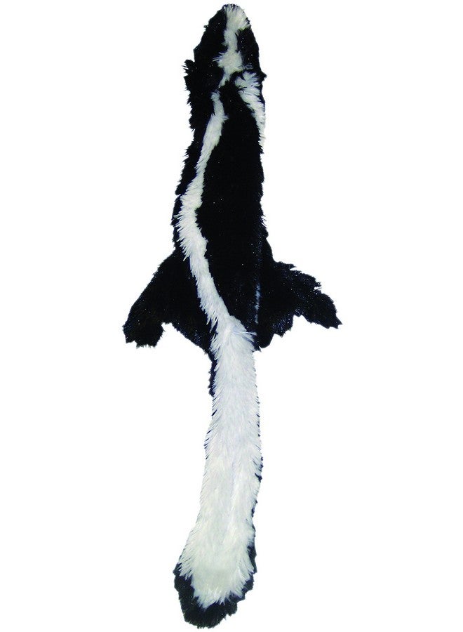 سبوت Mini Skinneeez | لعبة كلاب بدون حشو مع صرير لجميع الكلاب | لعبة شد الحبل للسلالات الصغيرة والكبيرة | 14 بوصة | تصميم Skunk | من Ethical Pet - Image 1