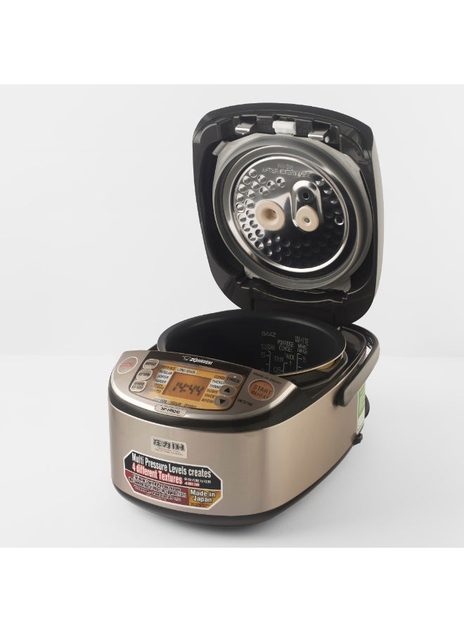زوجيروشي Zojirushi NP-HRQ18 Induction Heating Rice Cooker & Warmer – Durable Non-Stick, Multi-Menu Cooking, Japanese Quality - Image 5