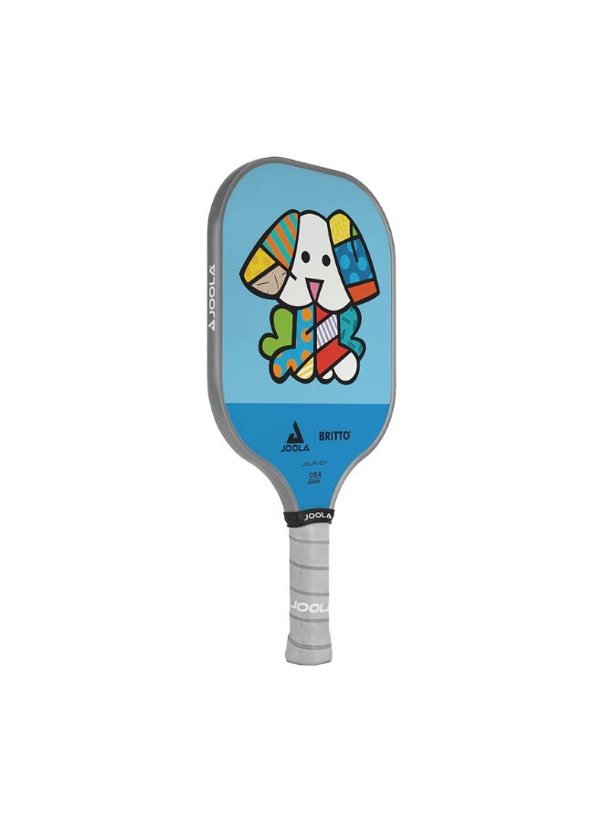 JOOLA عصا بيكلبول JOOLA بريتو – تصميم الكلب | سطح من الألياف الزجاجية | نواة بوليمر 10 مم | معتمدة من USAPA | عصا ترفيهية خفيفة الوزن - Image 1