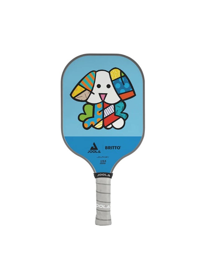 JOOLA عصا بيكلبول JOOLA بريتو – تصميم الكلب | سطح من الألياف الزجاجية | نواة بوليمر 10 مم | معتمدة من USAPA | عصا ترفيهية خفيفة الوزن - Image 2