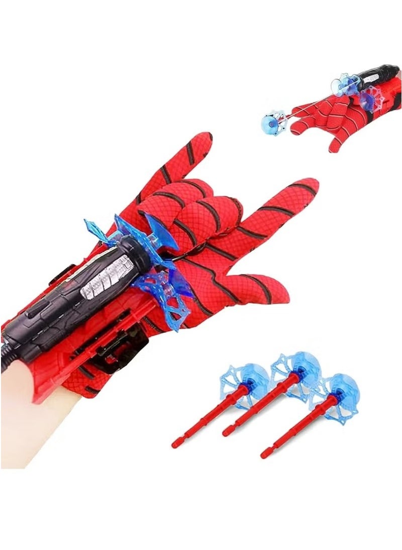 Toy Box Spider Web Shooter Toys for Kids Real Gadget Toys for Boys Gloves Launcher Wrist Toy for School Fancy Dress Costume, Cosplay Launcher  - Image 1
