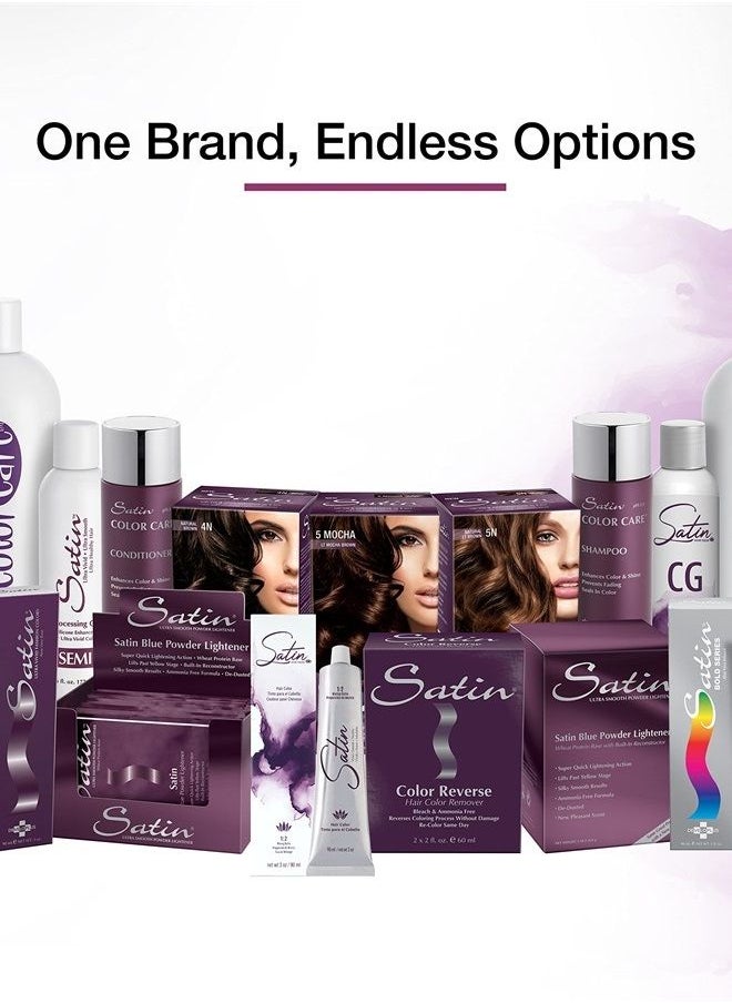 Satin Hair Color - ultra vivid fashion colors - 5N  - Image 4