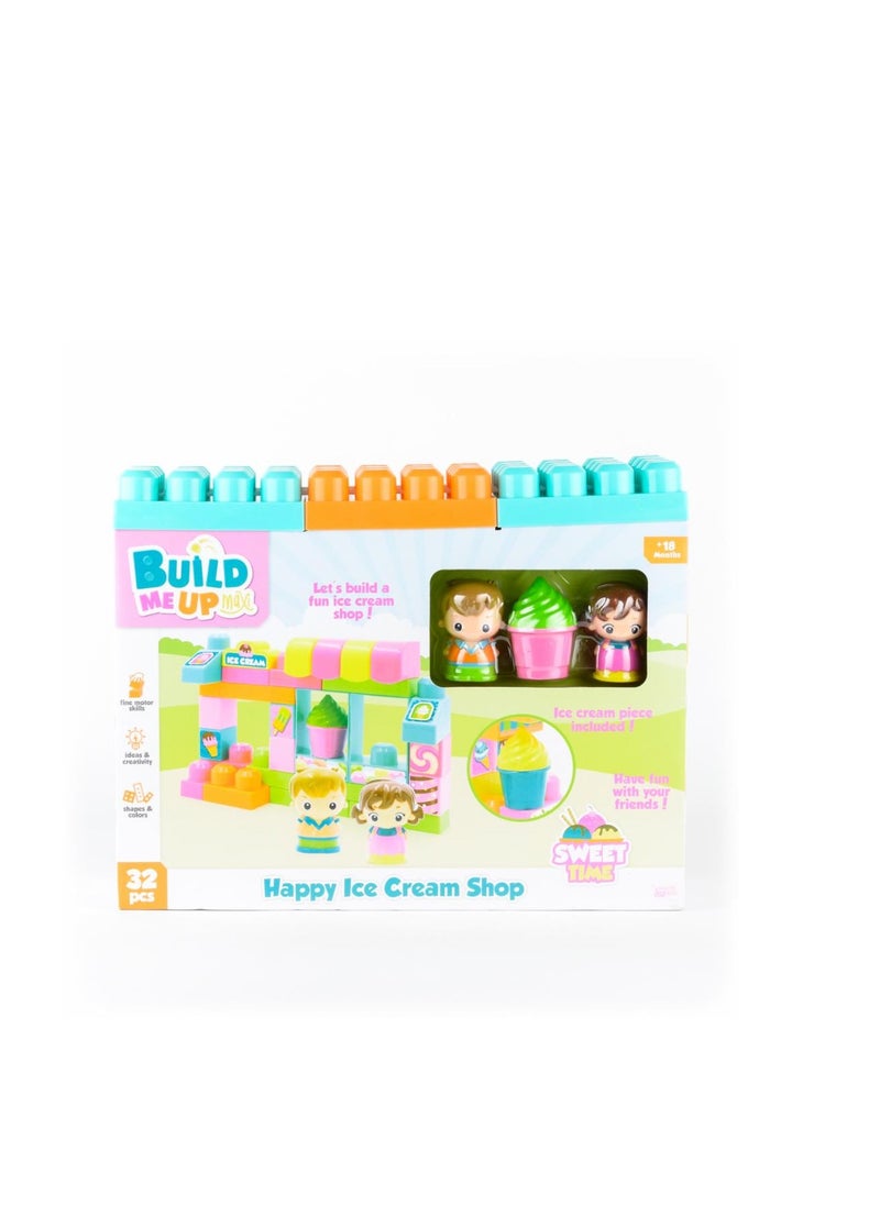 Ice Cream Shop Building Cubes Game 