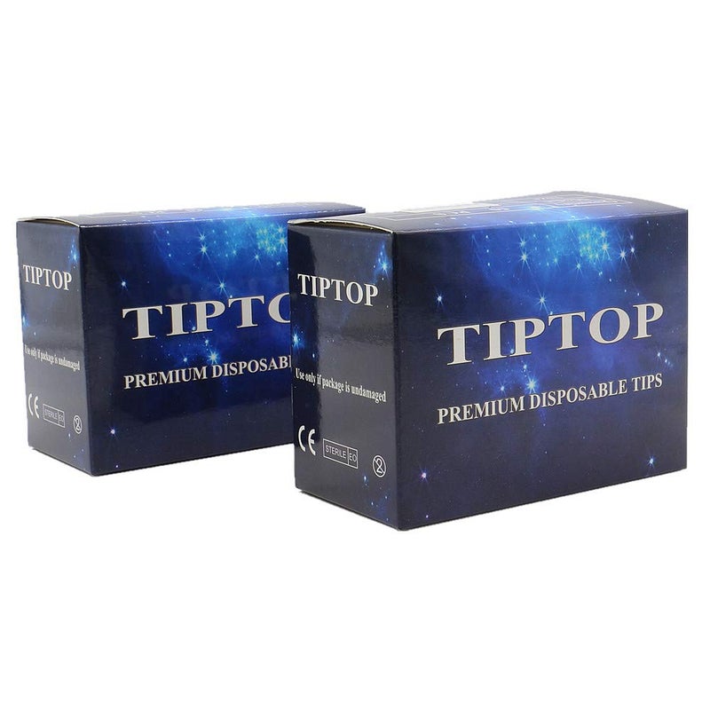 Autdor Disposable Tattoo Tip - Autdor 100Pcs Disposable Tips Mixed for 3RL 5RL 7RL 9RL 11RL 3RS 5RS 7RS 9RS 11RS 7MG 9MG 11MG 13MG 15MG Round Flat Sterilize Plastic Tattoo Tip for Tattooing Supplies (Mixed) - Image 5