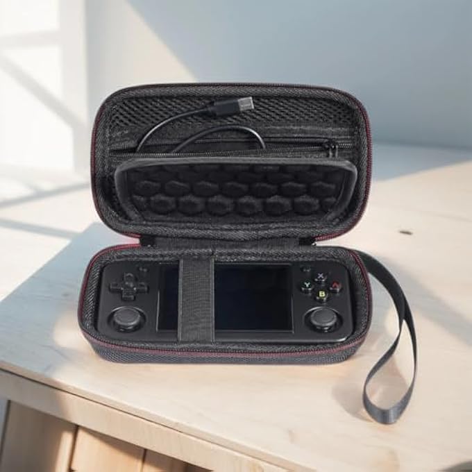 HARD TRAVEL CASE FOR RG35XX H / RG353M RETRO HANDHELD GAME CONSOLE, HARD CARRY CASE, COMPATIBLE WITH RG35XX H RG353M - Image 5