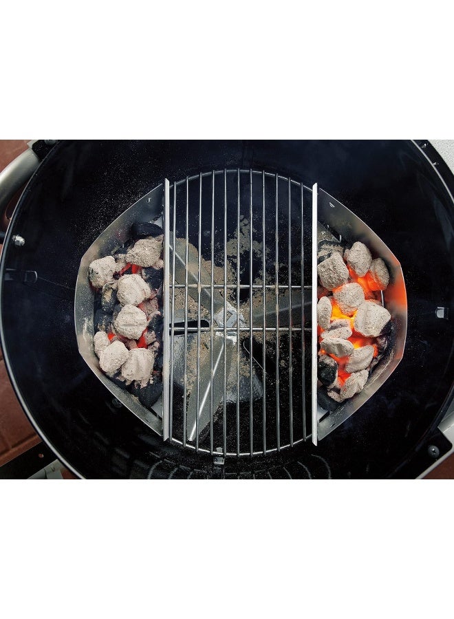 Weber شواية فحم ماستر تاتش مقاس 22 بوصة باللون العاجي  - Image 5