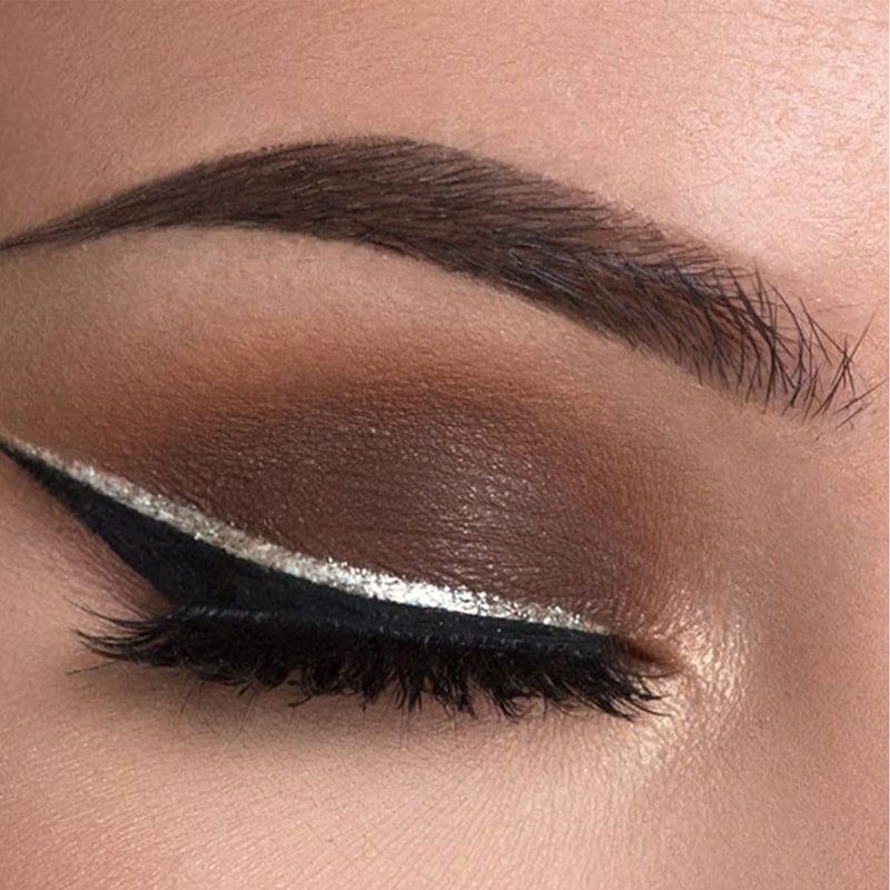 Krayons Insta Dri Sparkling Eyeliner Green Blue Silver Waterproof Longlasting 7ml Each Combo Pack of 3 - Image 3