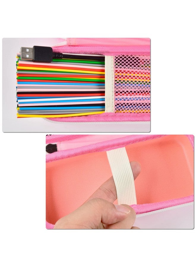 GWCASE Case Compatible With 3Doodler Start+ Essentials 3D Pen Set For Kids 3D Pens Storage Organizer Carrying Holder Fit For 3D Printing Pen Plastic Refill Blister (Box Only)Pink - Image 4