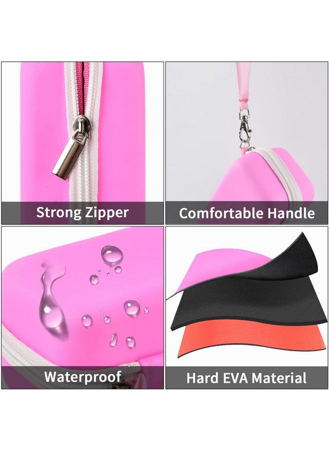 GWCASE Case Compatible With 3Doodler Start+ Essentials 3D Pen Set For Kids 3D Pens Storage Organizer Carrying Holder Fit For 3D Printing Pen Plastic Refill Blister (Box Only)Pink - Image 5