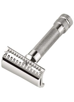 Merkur MERKUR 37C Double Edge Safety Razor | Slant Bar Design - Standard Handle | Made in Germany | Plastic-Free | Two Piece Design 