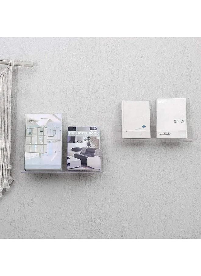 SMARTPOINTS Acrylic Floating Shelves For Wall,Acrylic Display Shelf,Book Shelf For Sale And Acrylic Riser Display Shelf  - Image 5