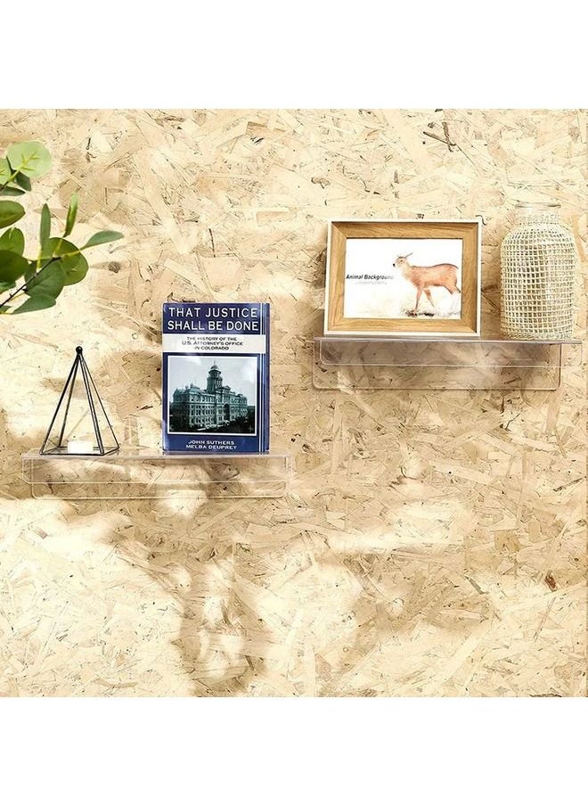 SMARTPOINTS - Acrylic Floating Shelves For Wall,Acrylic Display Shelf,Book Shelf For Sale And Acrylic Riser Display Shelf - Image 1