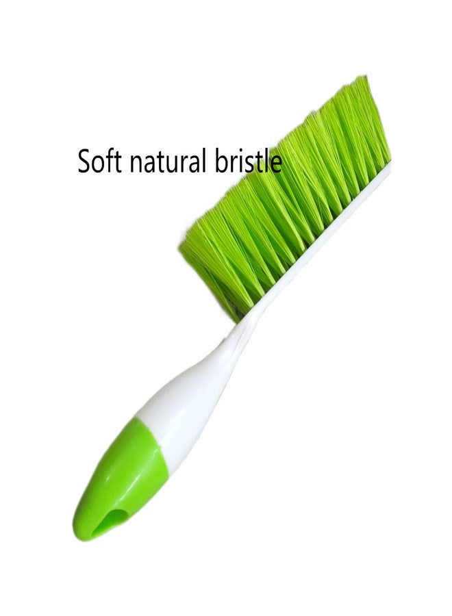 Jilukibo Soft Bristle Bed Sheets Sweeping Cleaning Brush with Long Hand, Counter Duster for Debris Hair Remover Desk Quilt Sofa Furniture, 2 Pack - Image 3