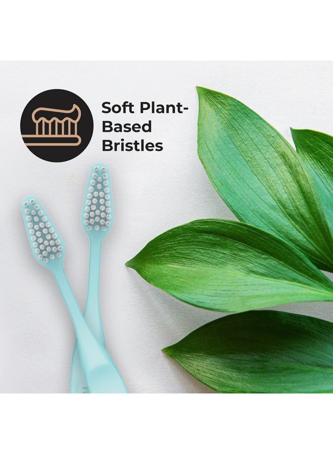 Reach Clean World Plant-Based Toothbrush, Soft Bristles, Vegan Friendly, Recyclable Packaging, 3 Count - Image 4