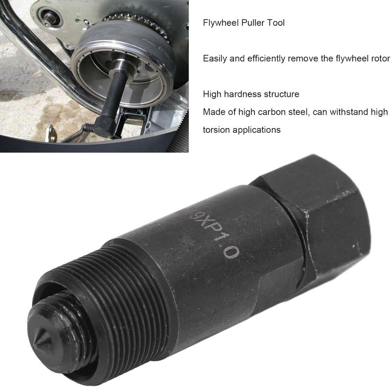 Treated anti-rust metal Flywheel Puller Tool, High Carbon Steel, M19x1.0RH Thread, Hexagonal Head Design for Precise Flywheel Rotor Removal, Lightweight and Compact for Automotive Repair Applications Modern practical shape Neat shape Fixed delivery schedule Fixed & portable compatible Non sticky surface Nationwide courier network All temp range compatible build All region coverage Reliable local delivery service Adjustable build Batch consistent craftsmanship Simple multi-feature practical build Main road full logistics cover Trendy economical quality Budget friendly premium quality Cost saving design picks Diverse purchase options Longevity optimized build Field tested quality Varied available picks Easy handling optimized design Globally selected raw material Elegant multi-option build Stain resistant - Image 2