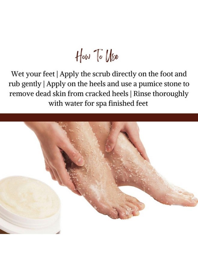 BodyHerbals Foot Scrub 1 Minute Pedicure 125 Gm | 100% Natural With Goodness Of Tea Tree, Lemon & Vitamin B3 | Anti- Pigmentation & Cracked Heel Therapy| Exfoliating, Heal And Repair Scrub| Anti Fungal & Dead Skin Removal | Paraben And Sls Free- Beauty, Skin Care - Image 4