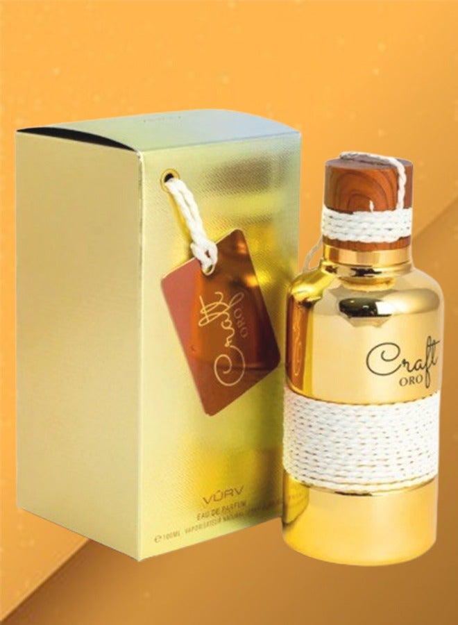 Vurv 7 Pieces Craft Oro Perfume 100ml EDP - Image 2