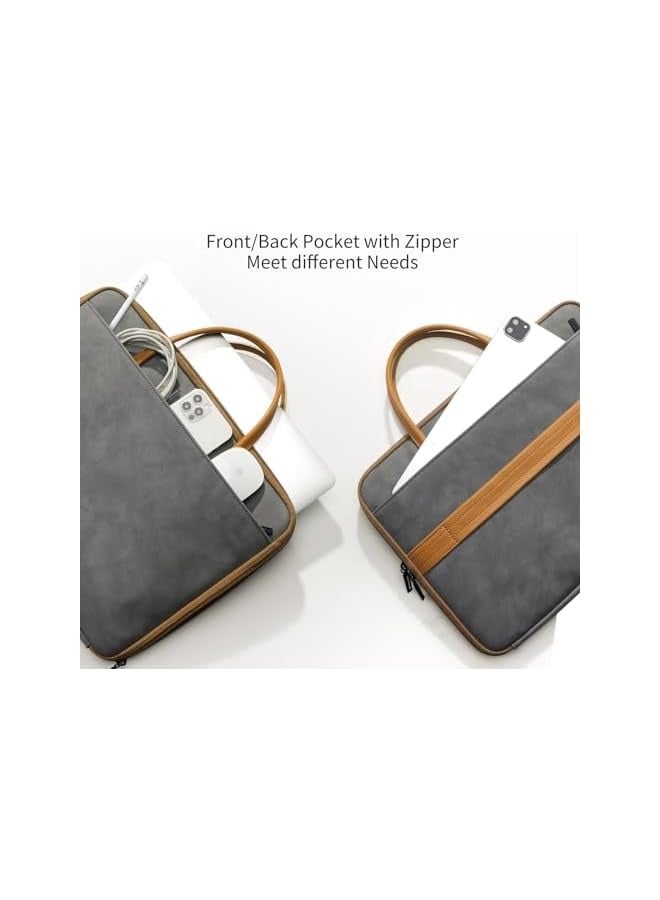 PROMASS 13-14.2 Inch Laptop Sleeve Case - Water Resistant with 3-Layer Protection, Compatible with MacBook, HP, Dell, Acer, Asus, Lenovo Notebooks - Computer Carrying Bag - Image 5