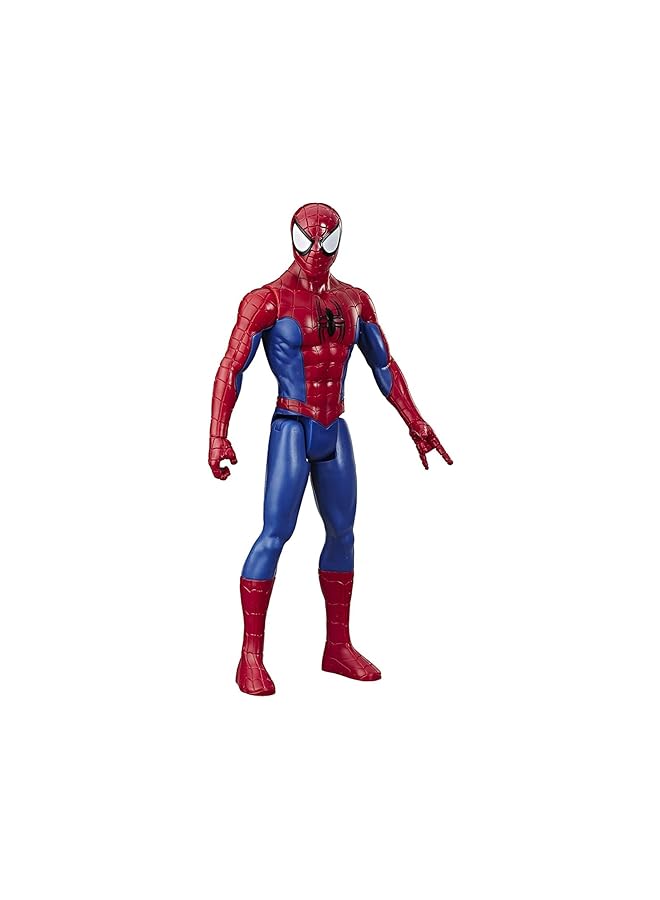 MARVEL E7333 Spider Man Titan Hero Series Spider Man Action Figure 12 Inch (30 Cm) Superhero Action Figure Ages 4 And Up - Image 1