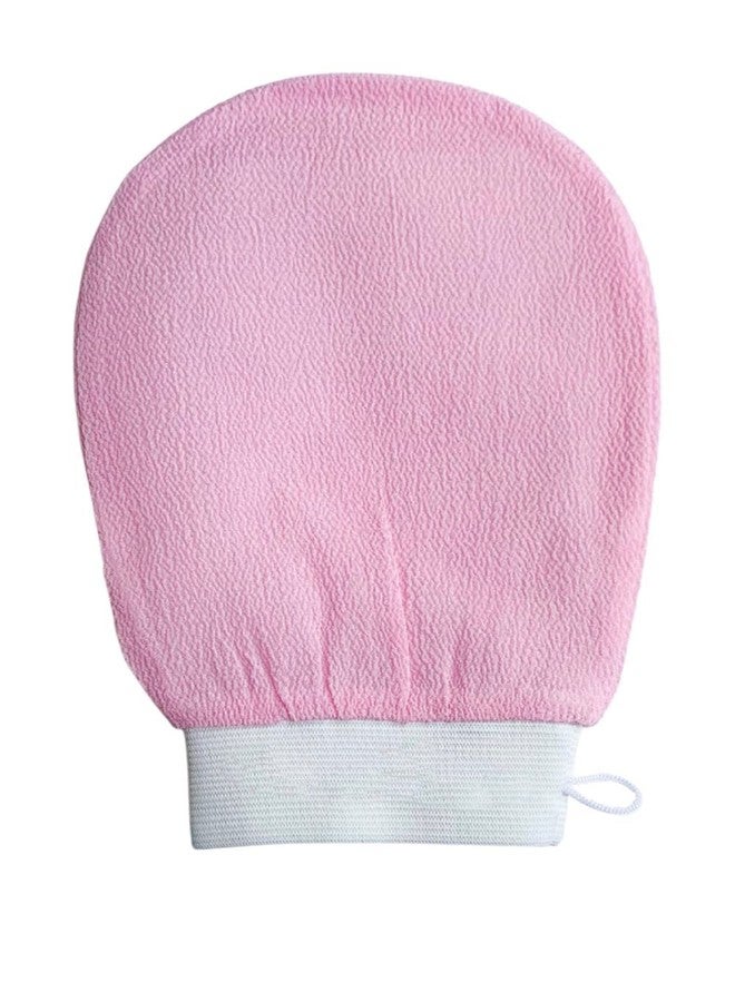 Getmecraft Exfoliating Glove (Pink),Made with 100percent Viscose,a Biodegradable Fibre Exfoliating Body Glove is Reusable,Gentle and Suitable for Sensitive Skin - Image 1