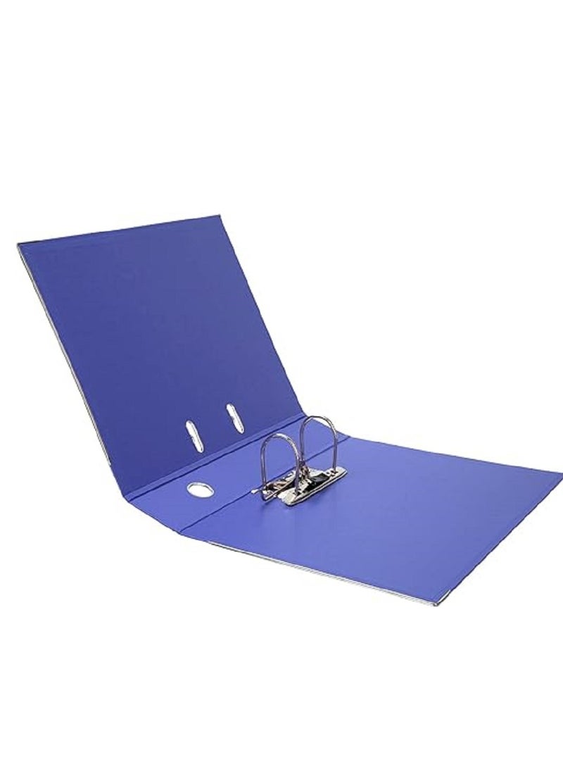 Maxi 10-piece Box file PP Lever Arch File Dark Blue F/S Broad A4